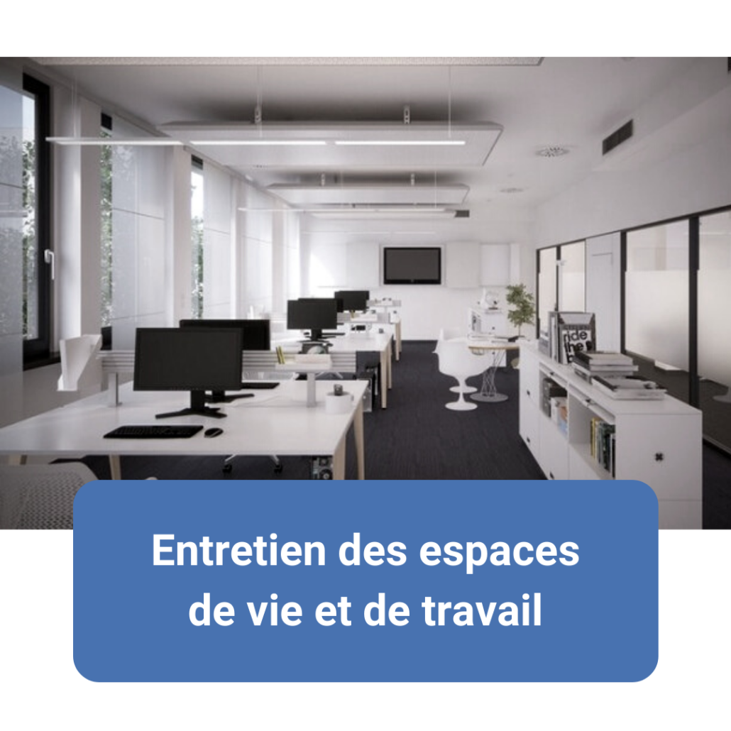 entretien bureaux paris, tertiaire, services associés, prestations complémentaires, espaces de travail, entretien et nettoyage, débarras, poubelles, lustrage